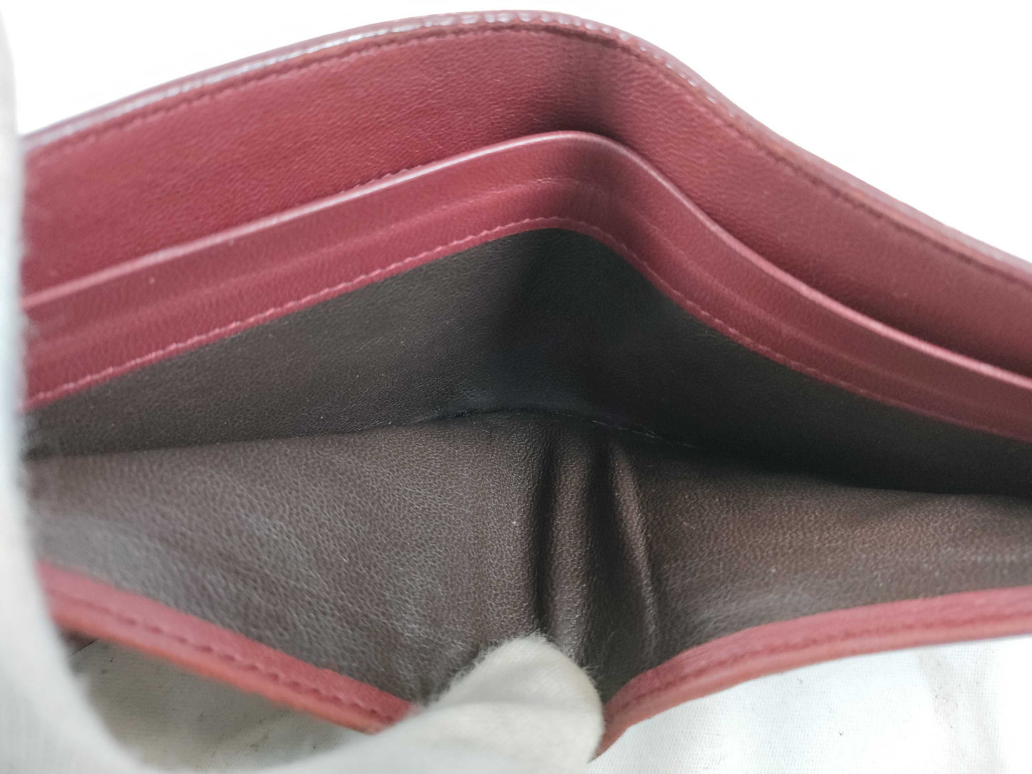 (10461_0277)▼BOTTEGA VENETA Ai Leather Bi-Fold Wallet Wallet
