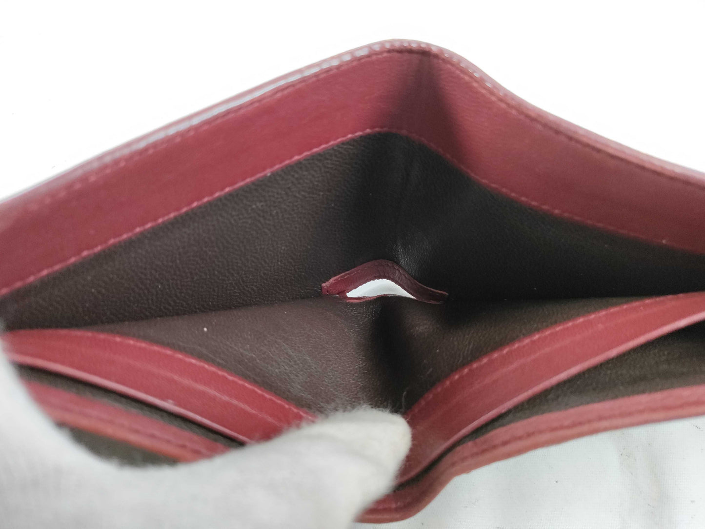 (10461_0277)▼BOTTEGA VENETA Ai Leather Bi-Fold Wallet Wallet