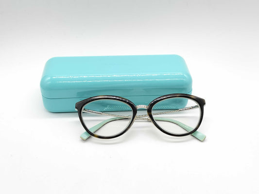 Tiffany & Co. Tortoiseshell x Tiffany Blue Eyeglasses Sunglasses