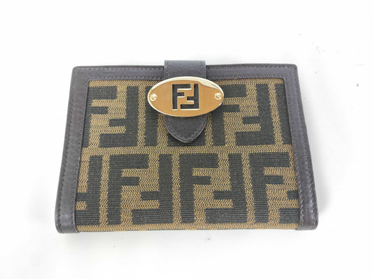 FENDI Zucca pattern Zucca folding wallet