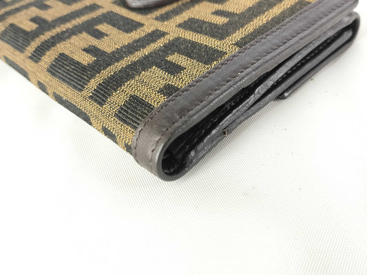 FENDI Zucca pattern Zucca folding wallet