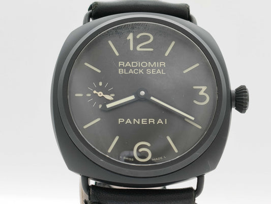 PANERAI Radiomir Black Seal PAM00292 OP6723 BB1464668 Manual Winding Black Dial Men's Watch