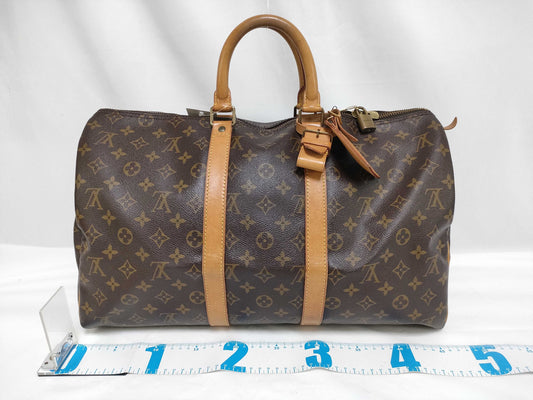 LOUIS VUITTON Monogram M41428 Keepall 45 Boston Bag