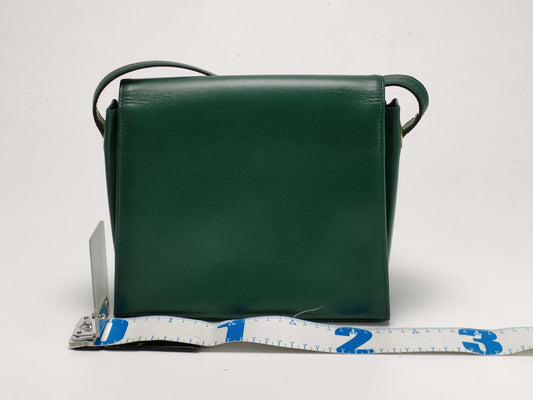 Dior Leather Shoulder Bag Green