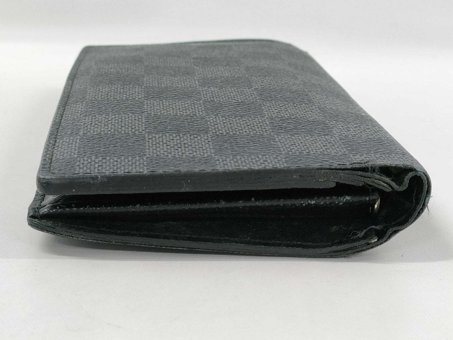 LOUIS VUITTON Damier Graphite N62665 Portefeuille Brazza Wallet