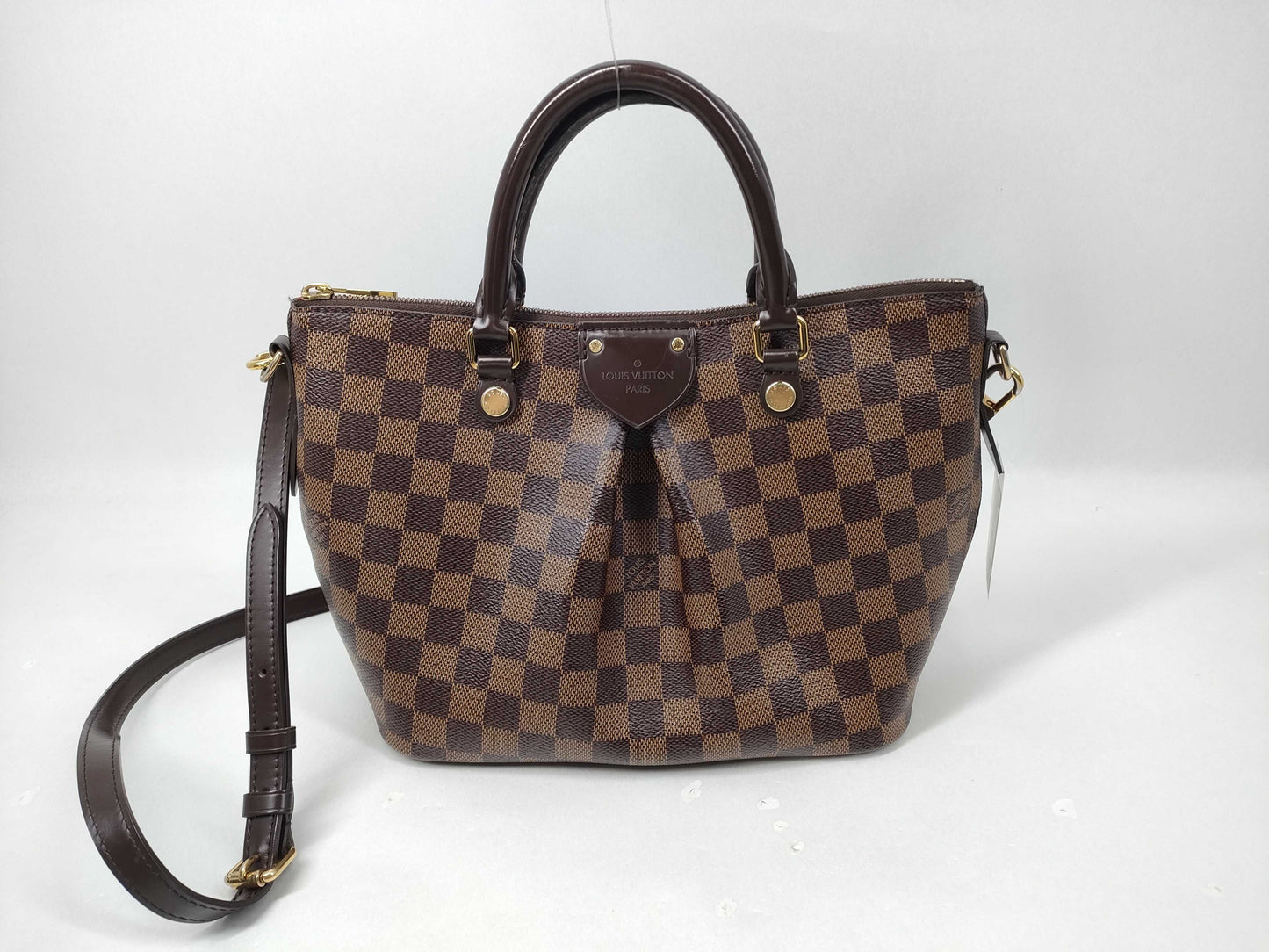 LOUIS VUITTON Damier Sienna PM Handbag