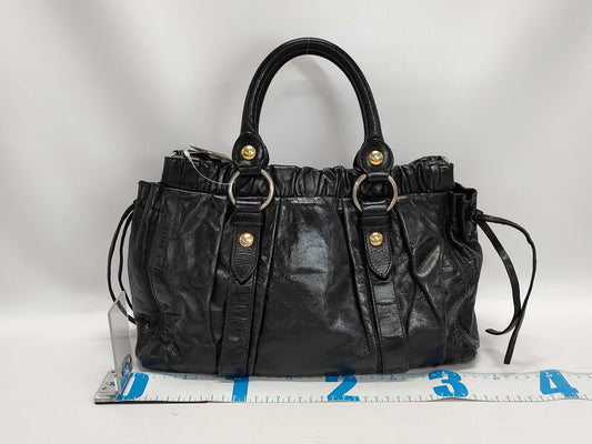 Miu Miu Vitellolux 2WAY ST Damaged Handbag
