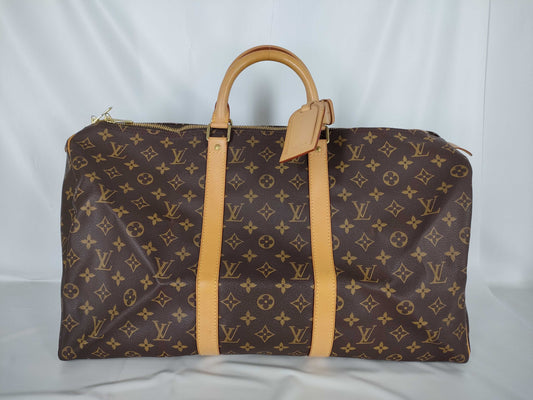 LOUIS VUITTON Monogram M41426 Keepall 50 Boston Bag