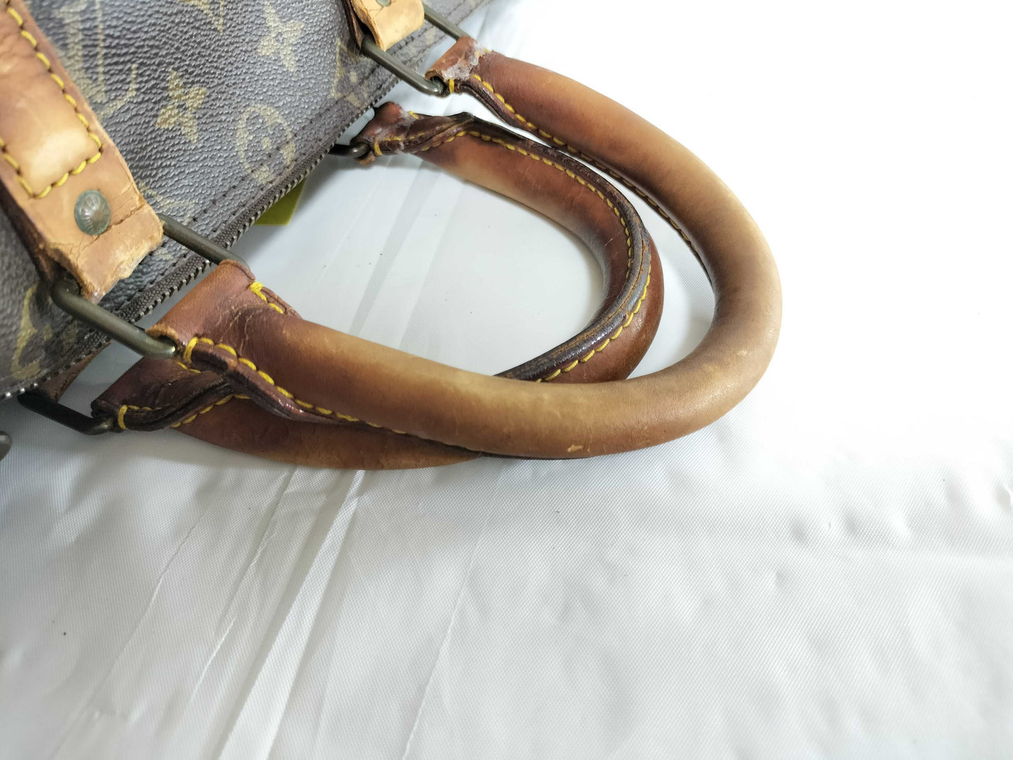 LOUIS VUITTON Monogram Keepall Boston Bag