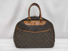 LOUIS VUITTON Monogram M47270 Deauville Handbag with Broken Zipper