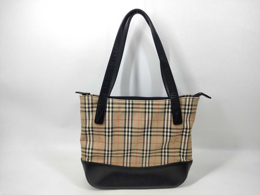 BURBERRY Nova Check Tote Bag