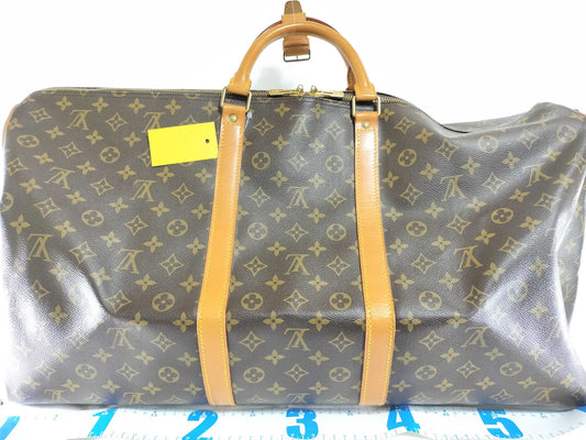 LOUIS VUITTON Monogram M41412 Keepall Bandouliere 60 Boston Bag