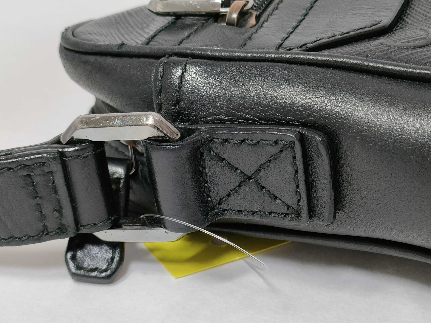 Salvatore Ferragamo Gancini FJ-24 9311 Gancini Leather Second Bag