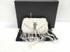 Yves Saint Laurent Python hardware fringe shoulder bag