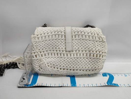 Yves Saint Laurent Python hardware fringe shoulder bag
