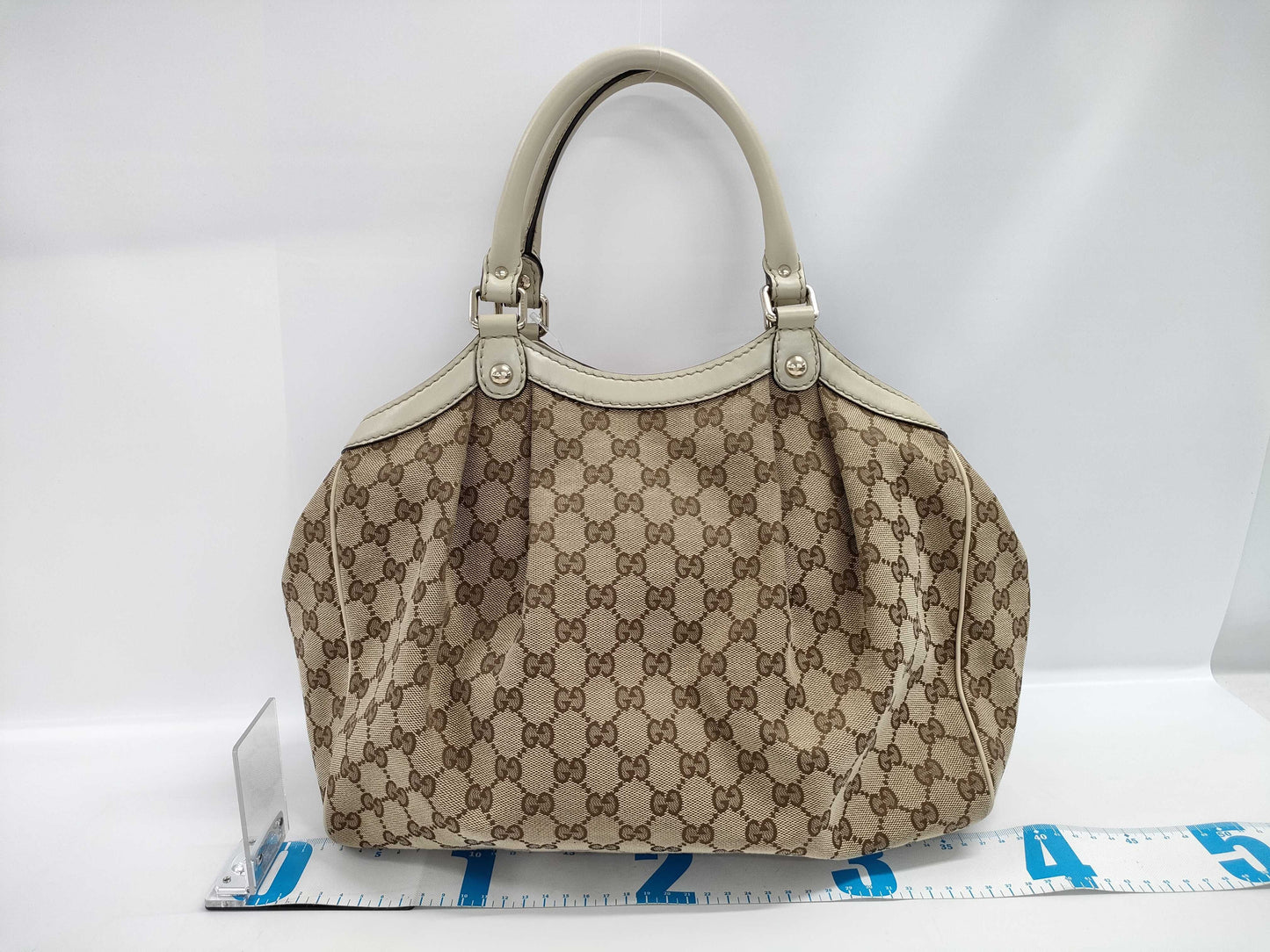 GUCCI GG Canvas Sukey 211944 Tote Bag