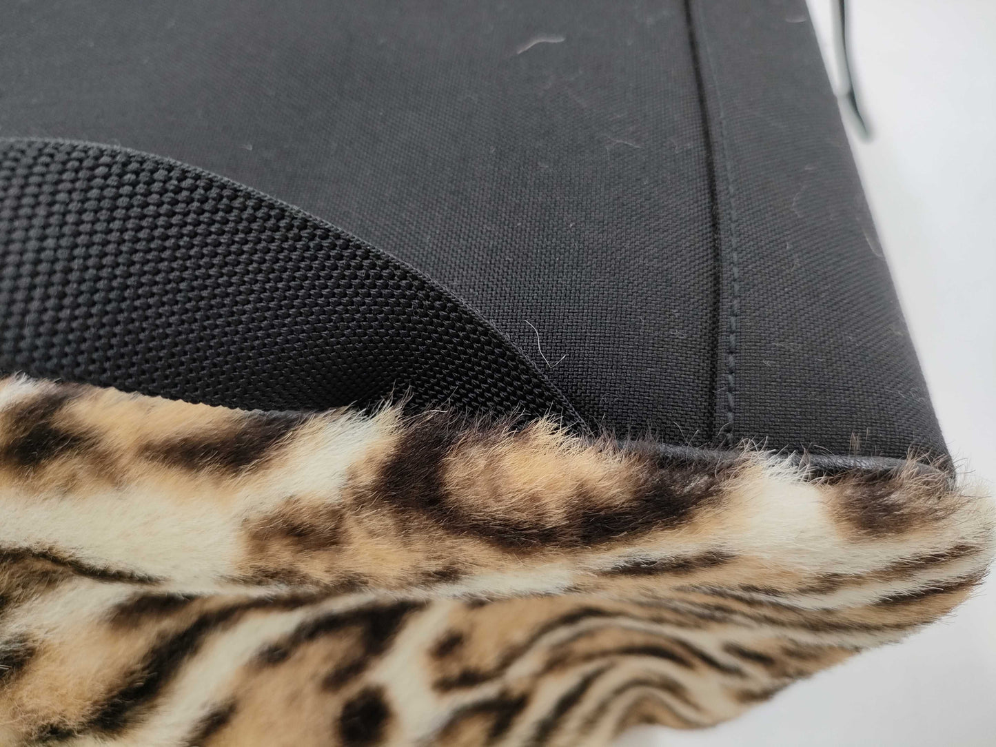 Yves Saint Laurent Fur Backpack