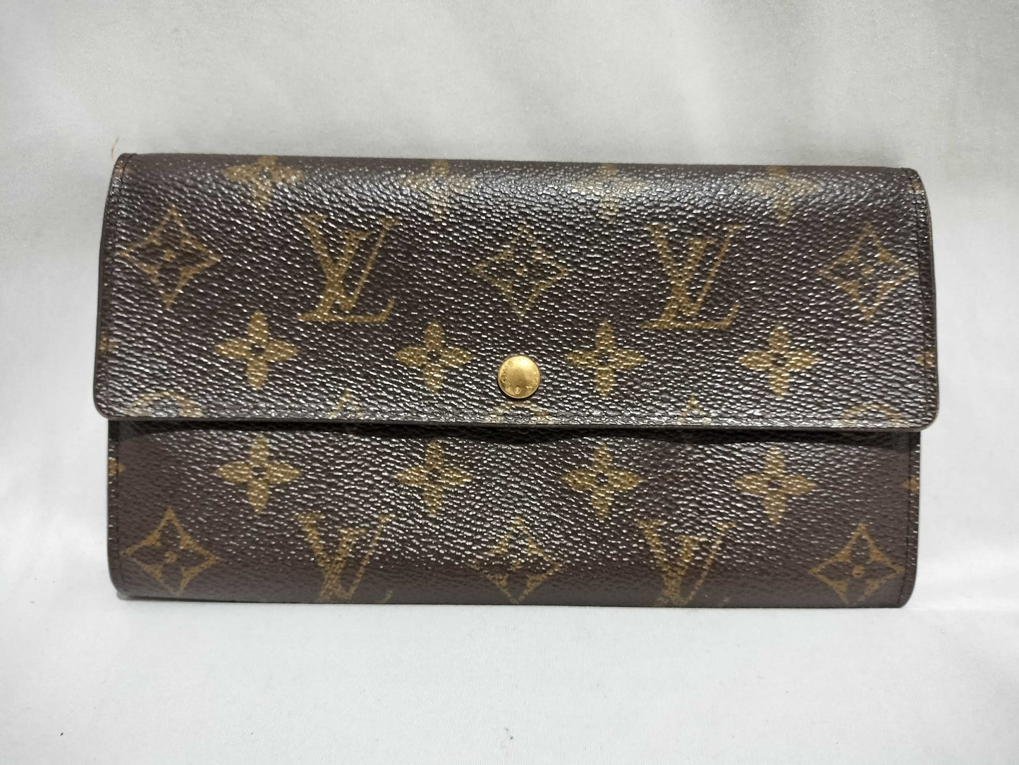 LOUIS VUITTON Monogram Old Portefeuille Sala Wallet