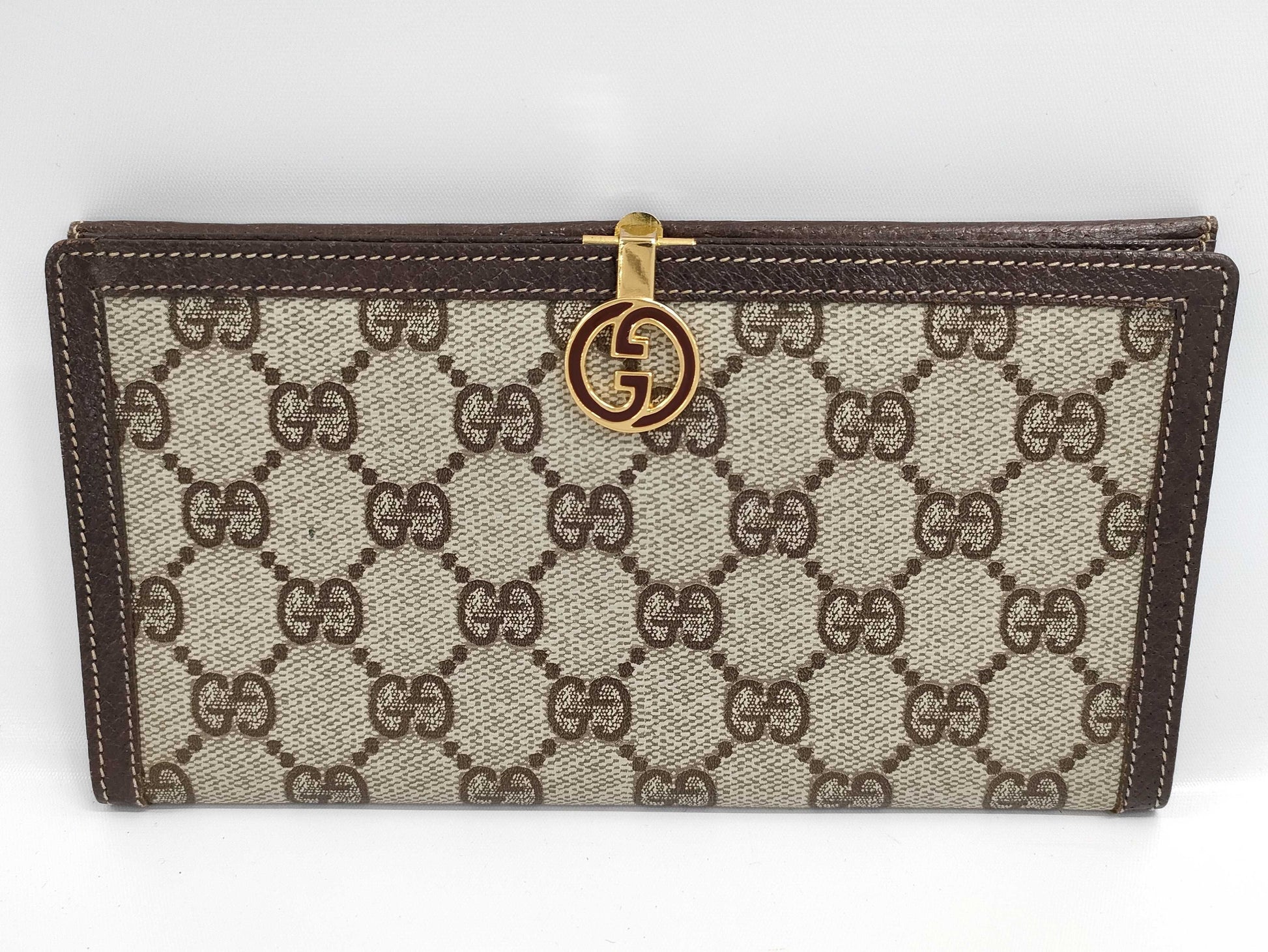 GUCCI Old Gucci Long Wallet