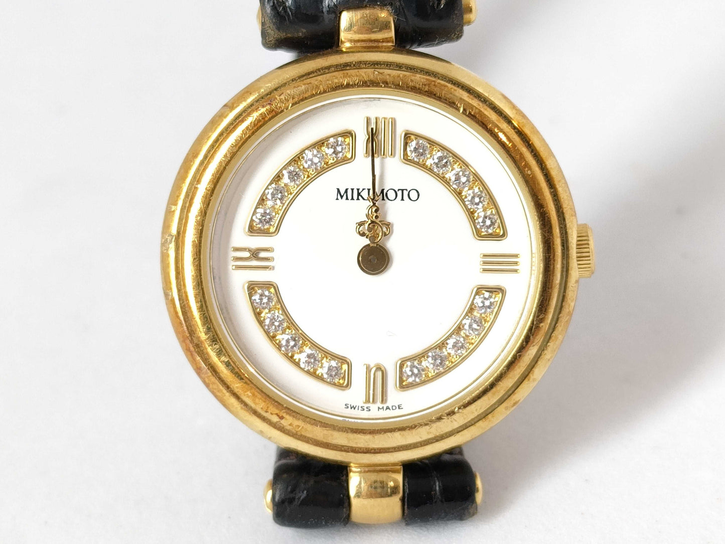 MIKIMOTO 082-059 Quartz K18 Unmoving Women's Watch