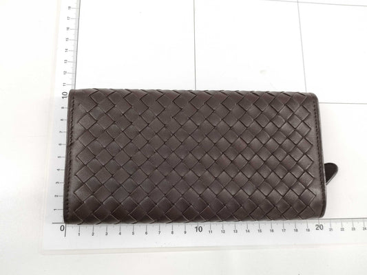 BOTTEGA VENETA Flap/Intrecciato Long Wallet