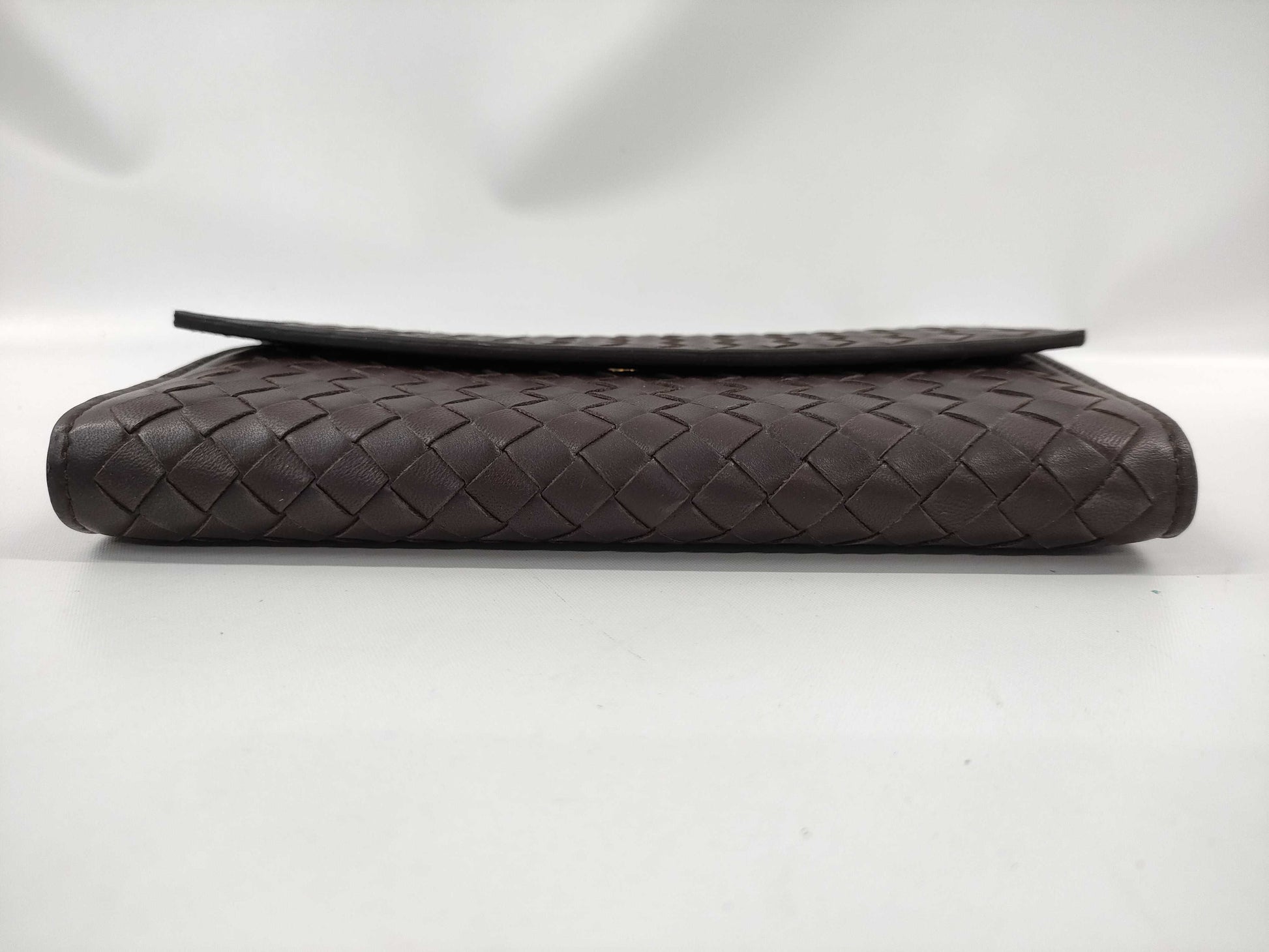 BOTTEGA VENETA Flap/Intrecciato Long Wallet
