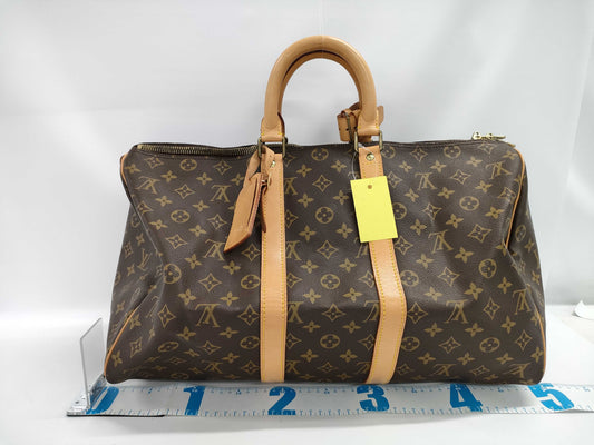 LOUIS VUITTON Monogram M41428 Keepall 45 Boston Bag