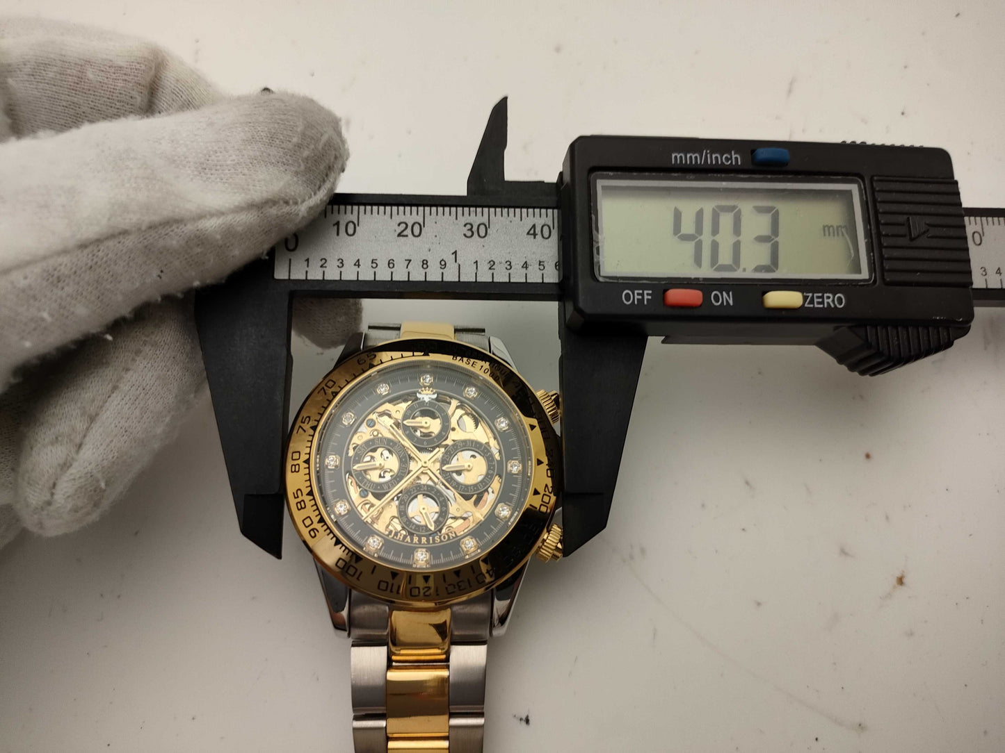 John Harrison J.H-003 Skeleton Men's Watch