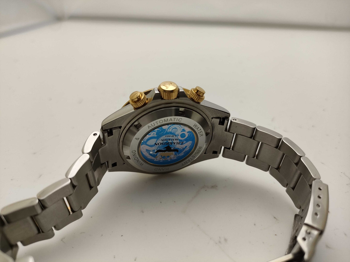 John Harrison J.H-003 Skeleton Men's Watch