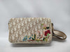 Dior Trotter PVC Floral Print Shoulder Bag