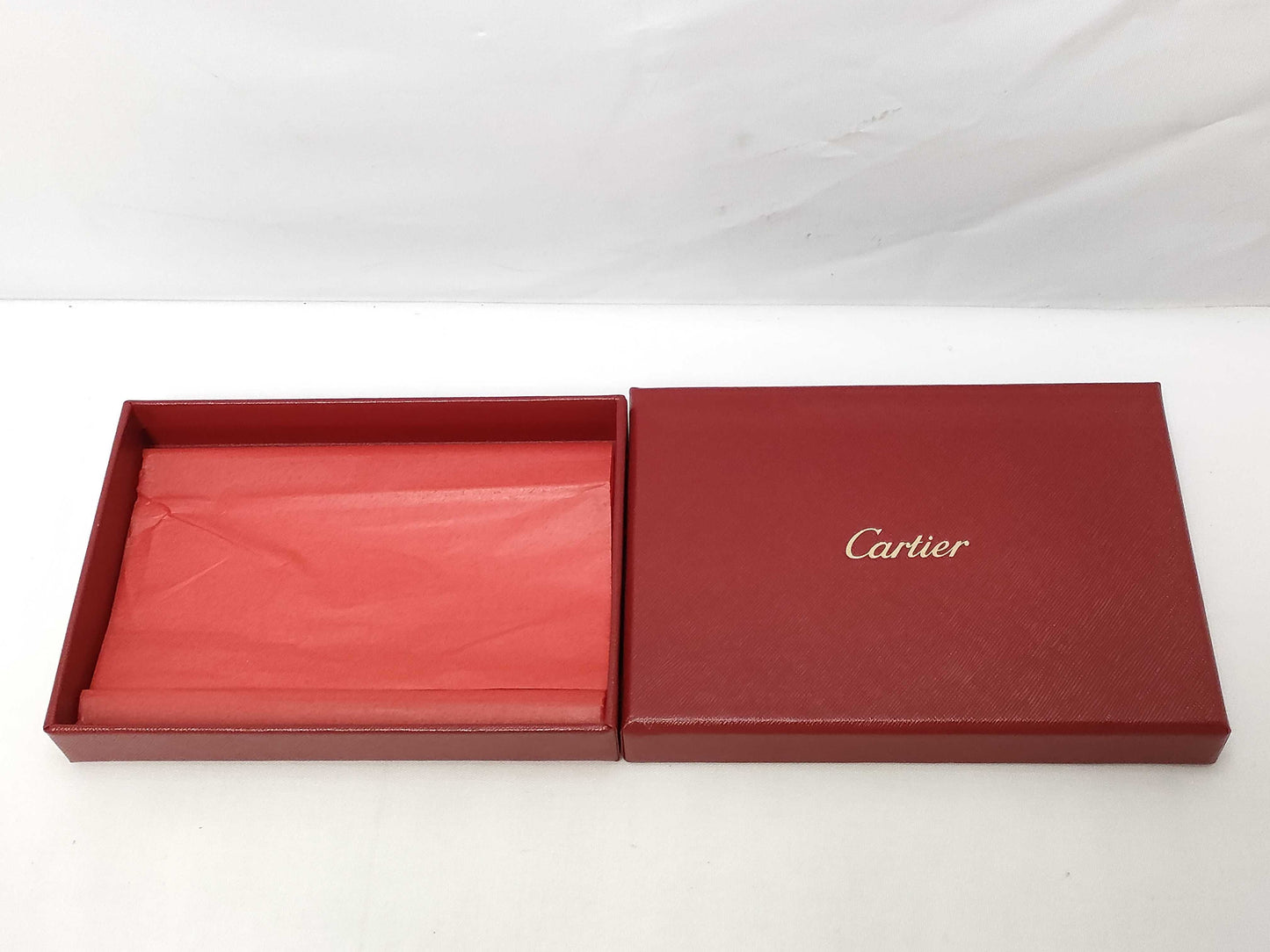 Cartier Jewelry Case/Letter Set etc. 3-Piece Box