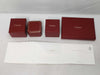 Cartier Jewelry Case/Letter Set etc. 3-Piece Box
