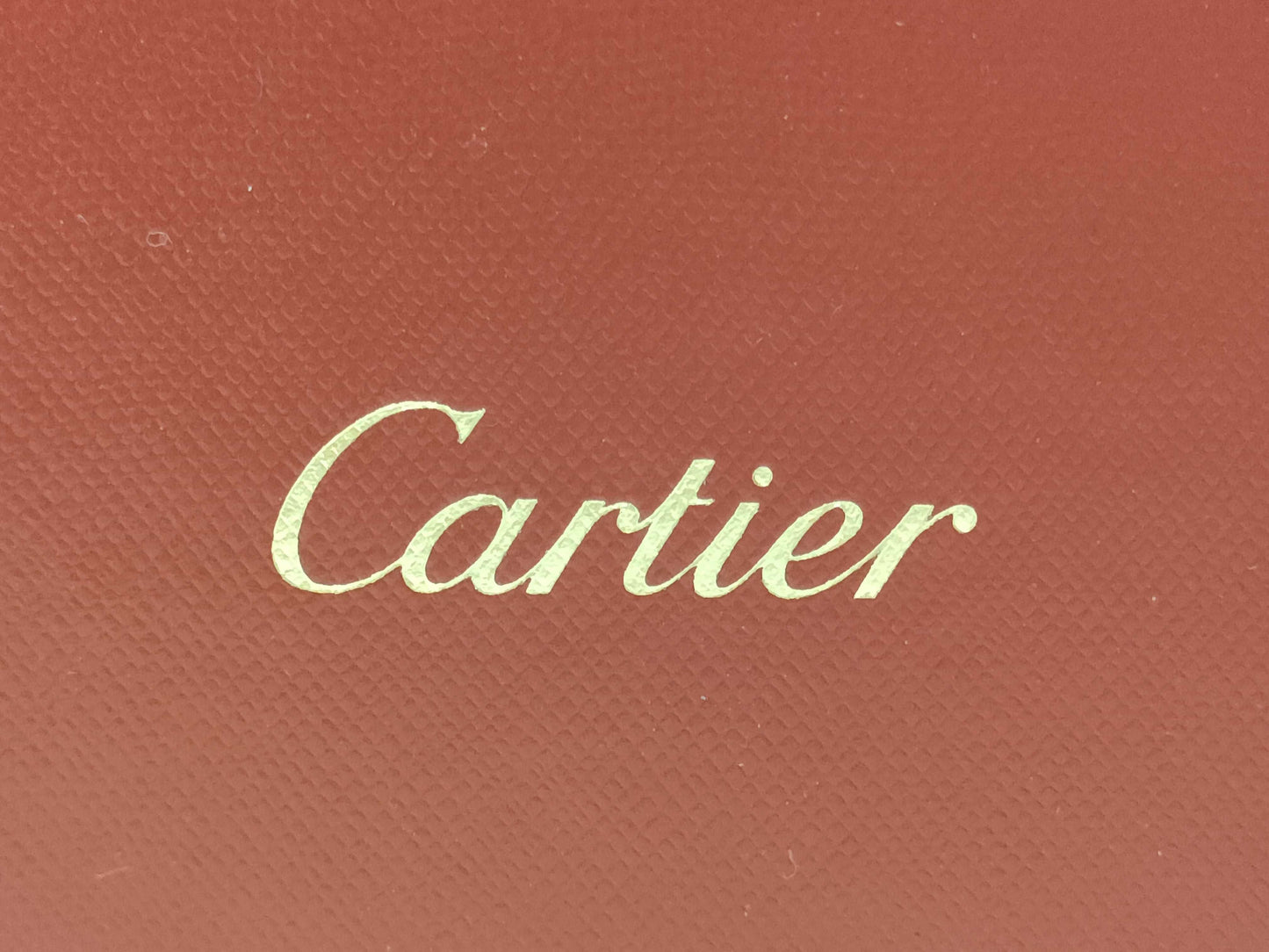 Cartier Jewelry Case/Letter Set etc. 3-Piece Box