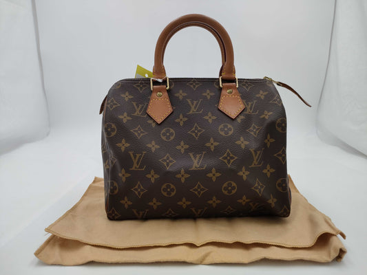 LOUIS VUITTON Monogram M41109 Speedy 25 Handbag