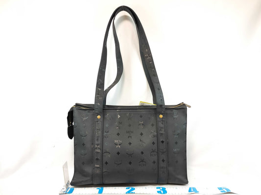 MCM PVC Tote Bag Black Tote Bag