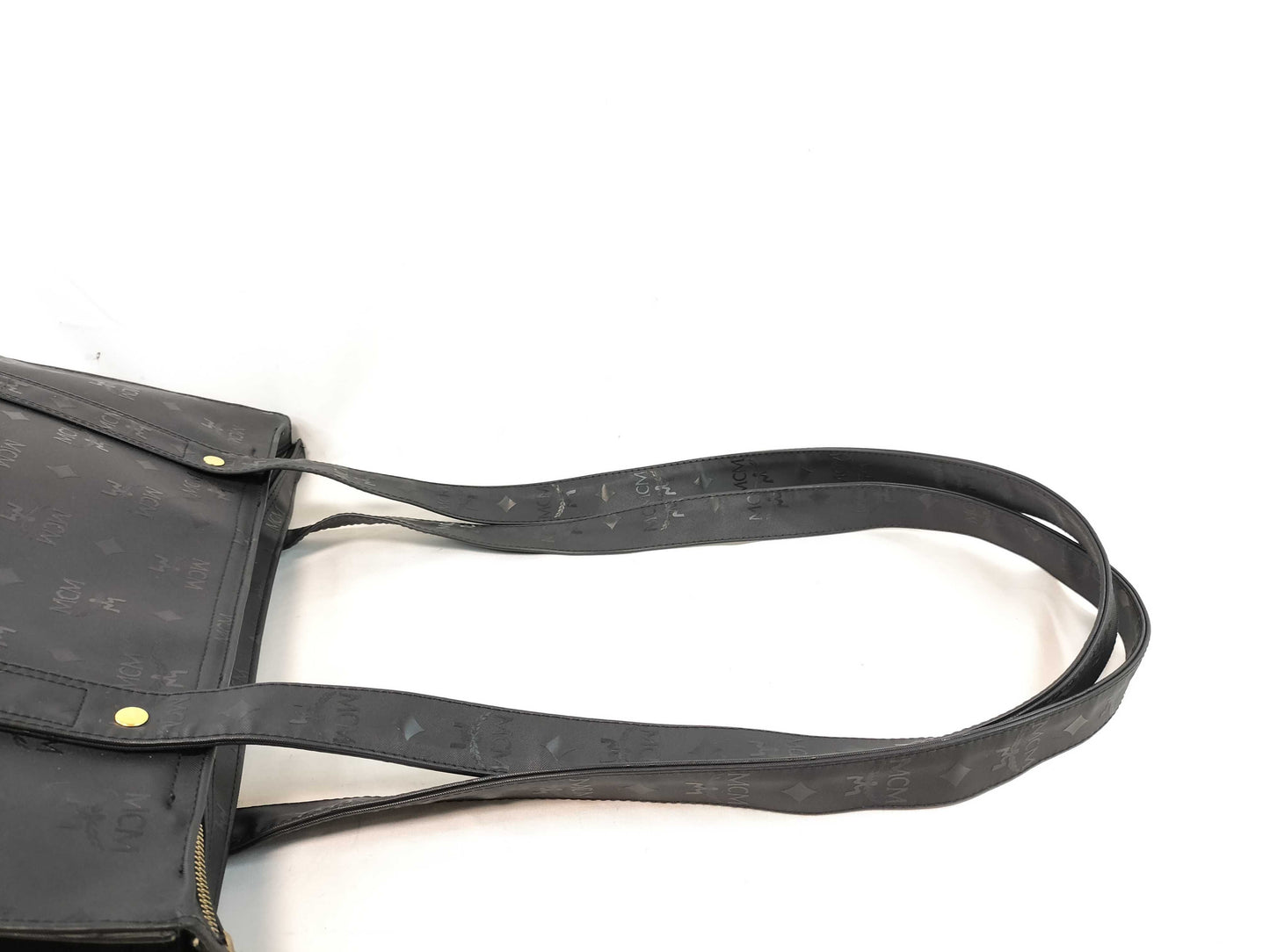 MCM PVC Tote Bag Black Tote Bag