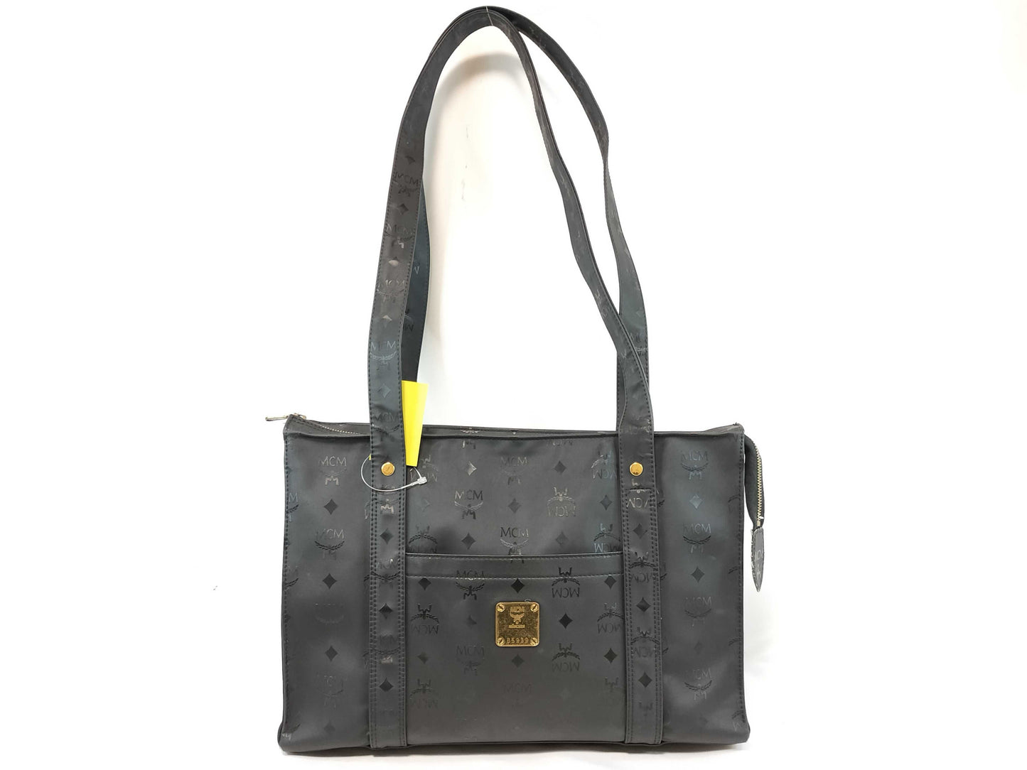 MCM PVC Tote Bag Black Tote Bag