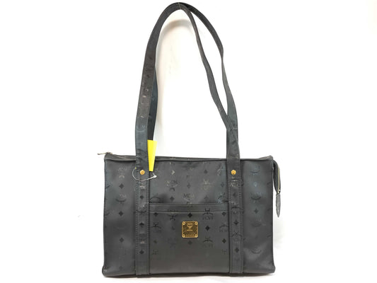 MCM PVC Tote Bag Black Tote Bag
