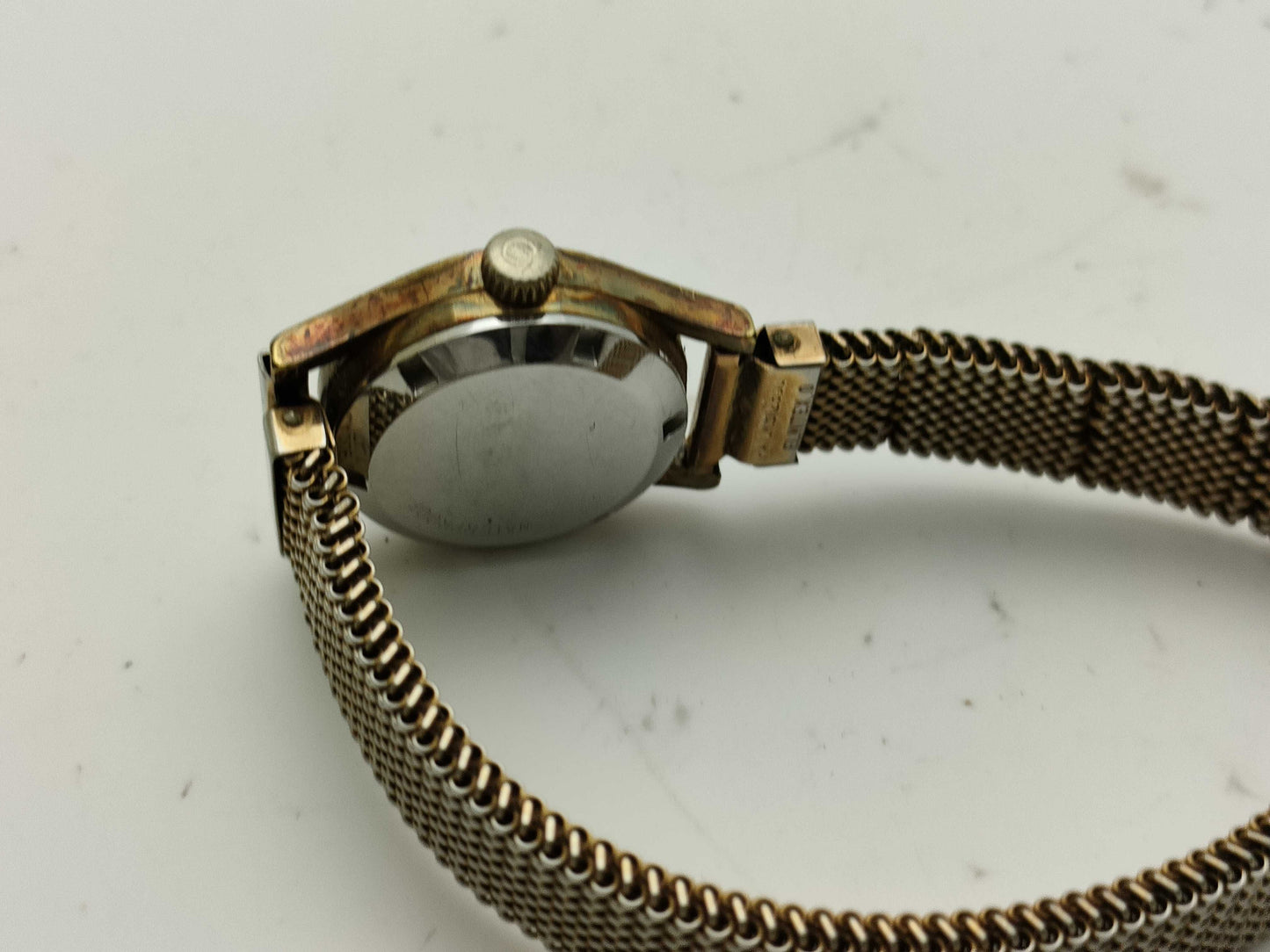 OMEGA Geneva Gold Dial Women's Watch with Non-Original Strap