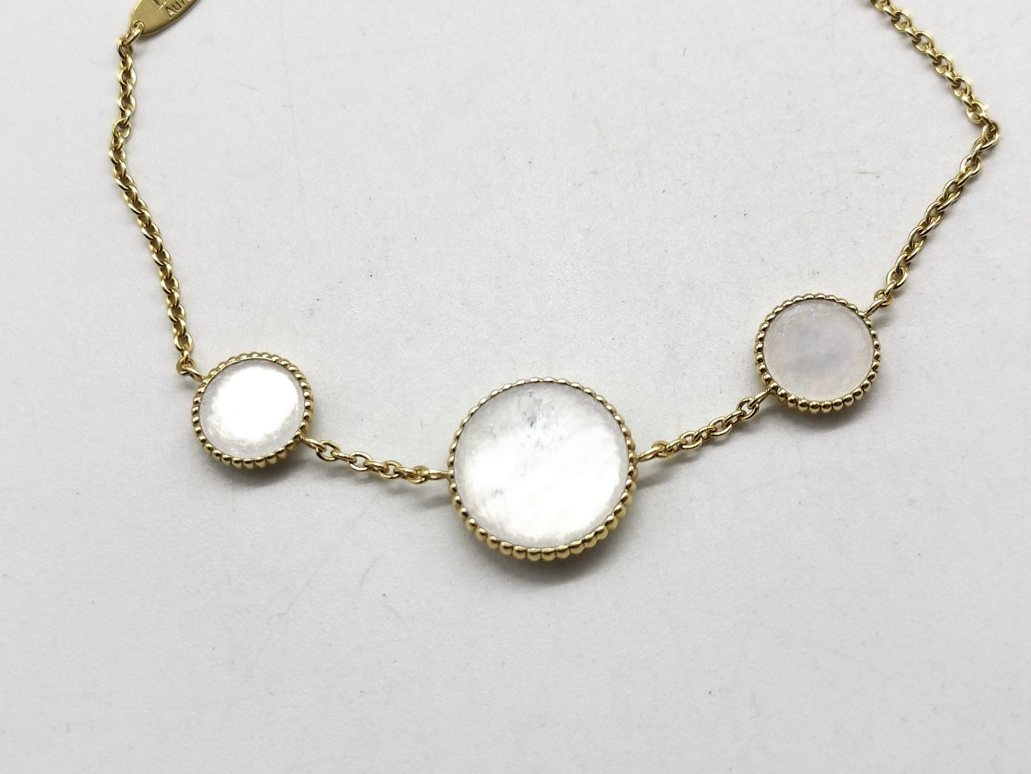 Dior Rose des Vents Diamond Shell Bracelet in Yellow Gold and Au750, 3.9g