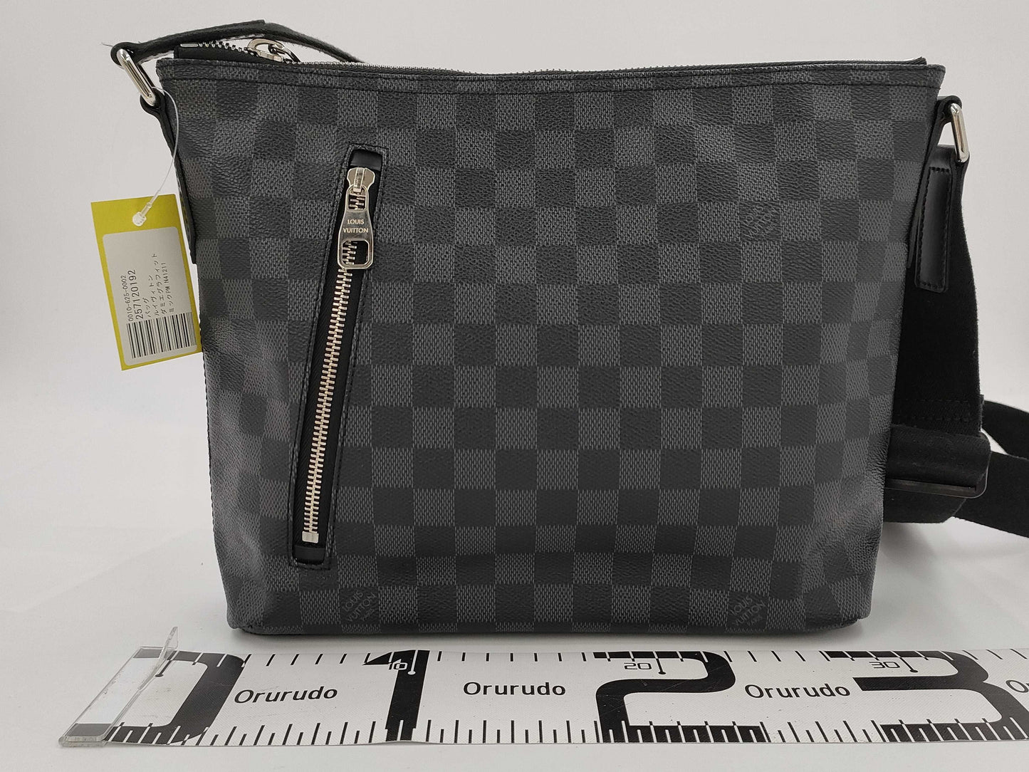 LOUIS VUITTON Damier Graphite Mick PM N41211 Shoulder Bag