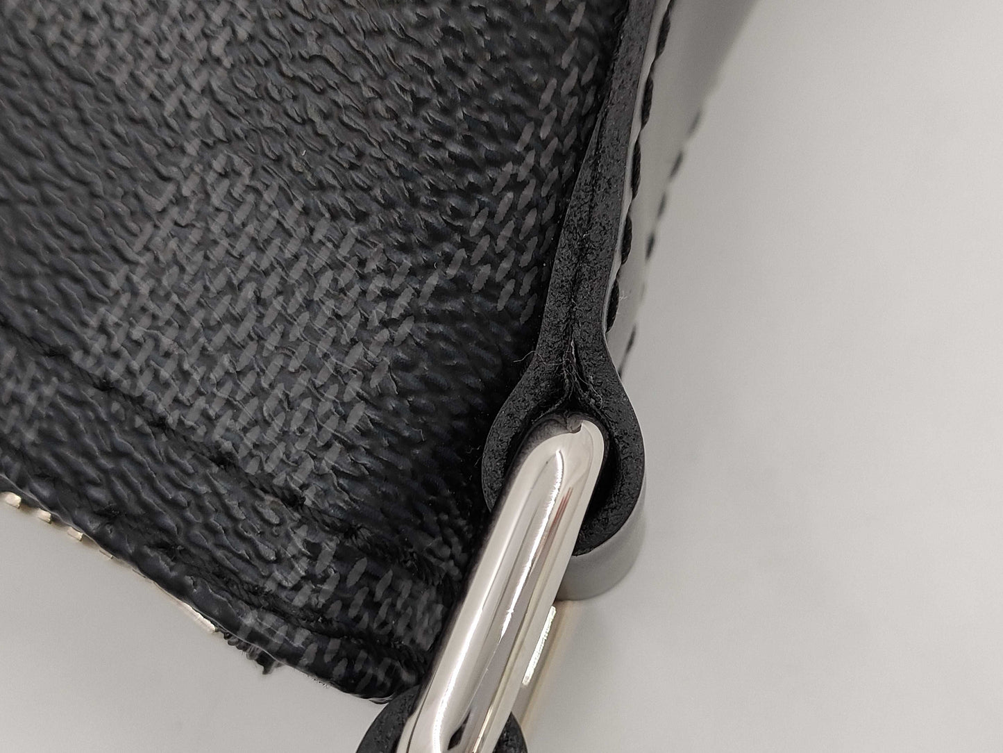 LOUIS VUITTON Damier Graphite Mick PM N41211 Shoulder Bag