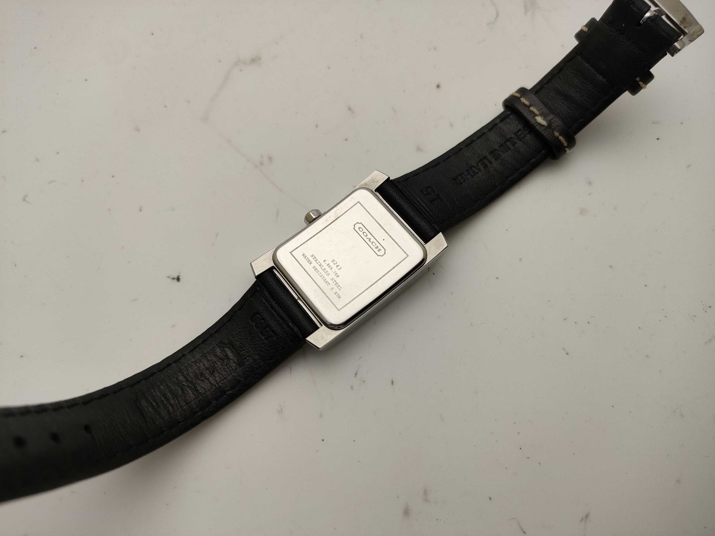 COACH COACH Square Date Pair Watch 0242/0243 Watch Summary Watch Summary