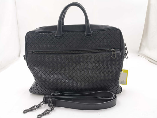 BOTTEGA VENETA Intrecciato 2-Way Business Bag