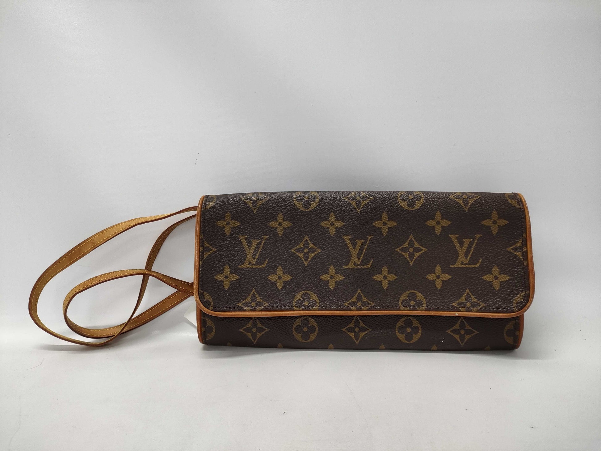 LOUIS VUITTON Monogram M51852 Pochette Twin GM Shoulder Bag