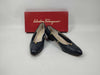 Salvatore Ferragamo Vara Navy Pumps