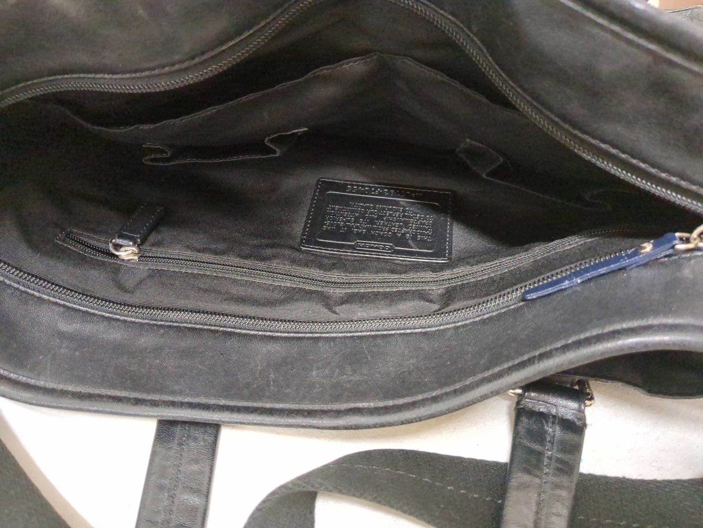 (10463_0064) COACH Leather Bag *4-piece set Tote Bag