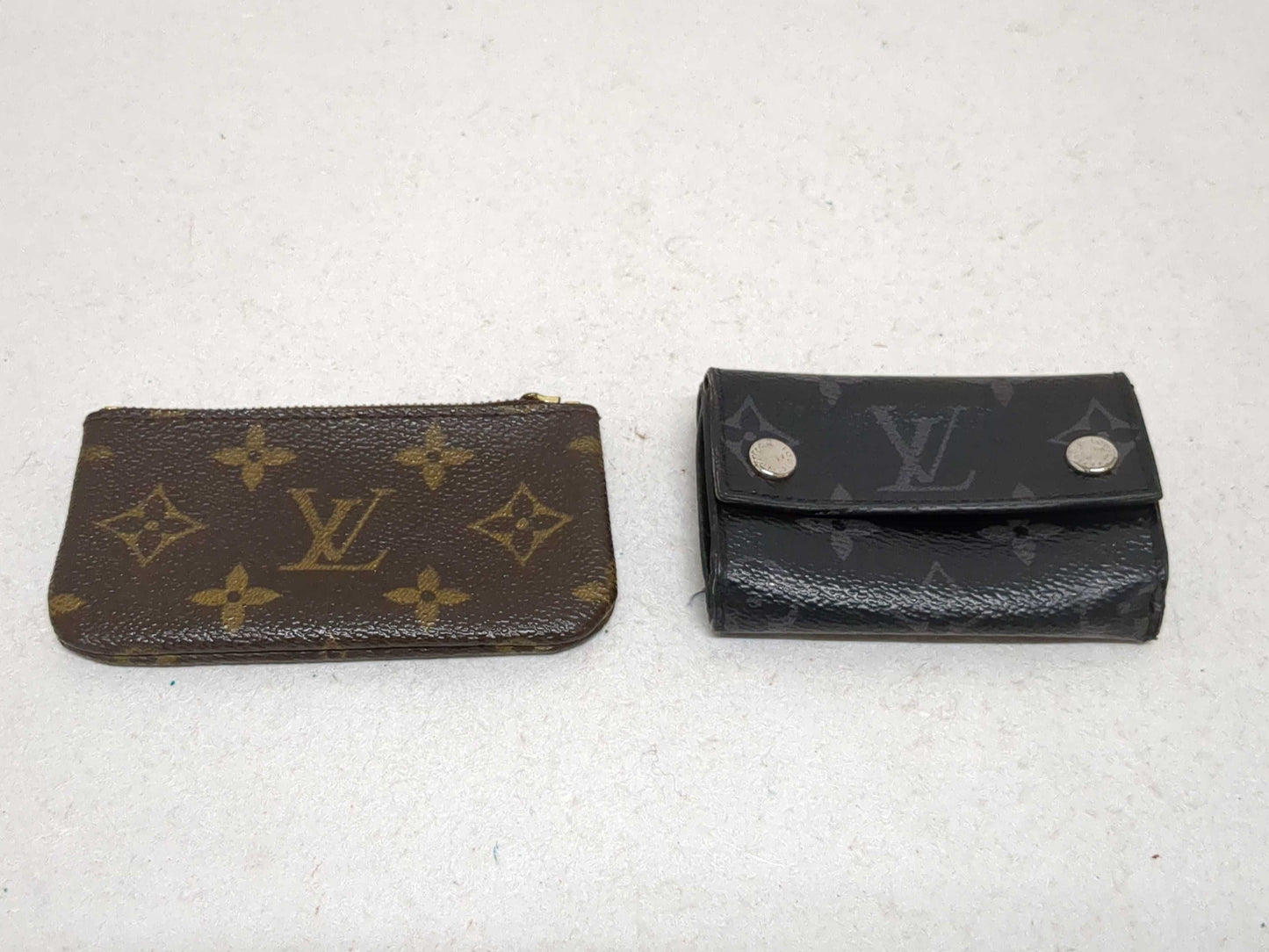 (10463_0008) LOUIS VUITTON Monogram Eclipse Discovery Compact M67630/Monogram Coin Coin Case