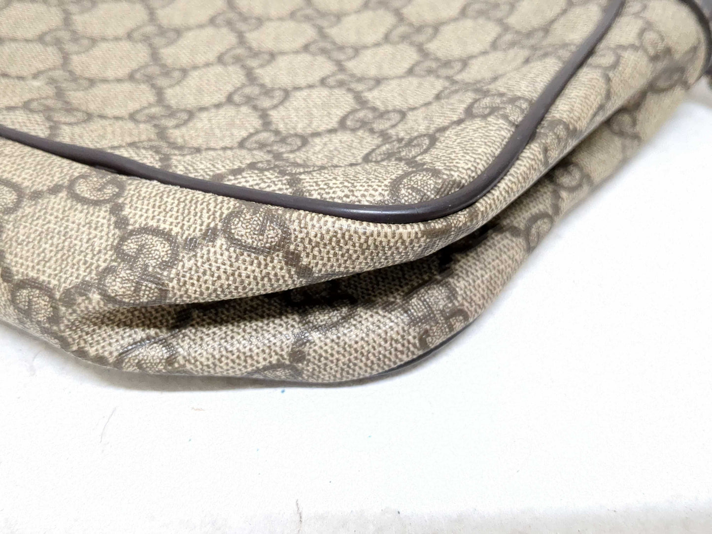 (10463_0052) GUCCI GG Supreme Jimmy Choo Shoulder 2 Pieces Shoulder Bag