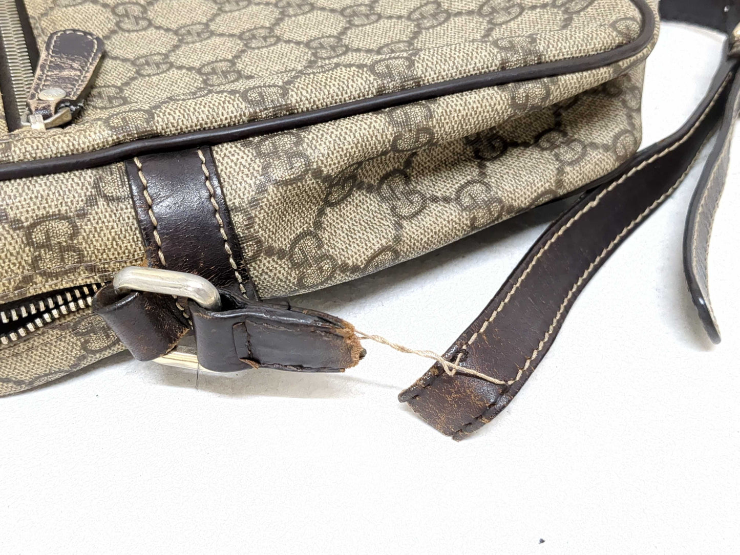 (10463_0052) GUCCI GG Supreme Jimmy Choo Shoulder 2 Pieces Shoulder Bag